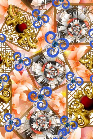 写意印花华亿平台图片