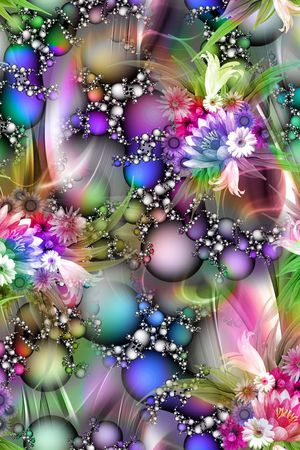 抽象印花华亿平台图片