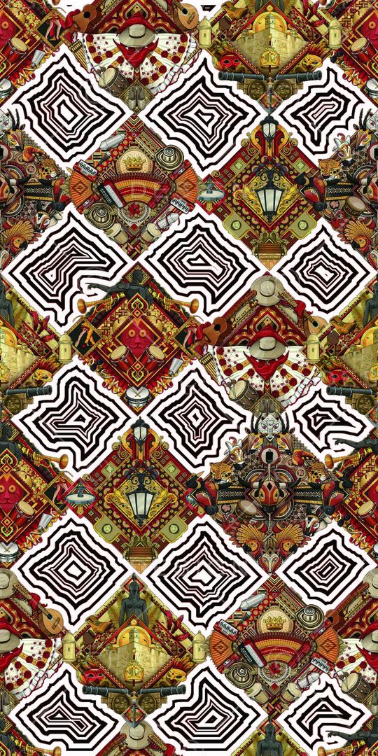 时尚印花华亿平台图片