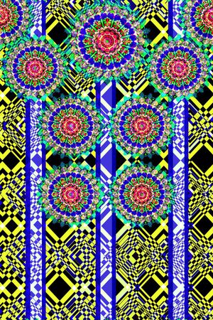 抽象印花华亿平台图片