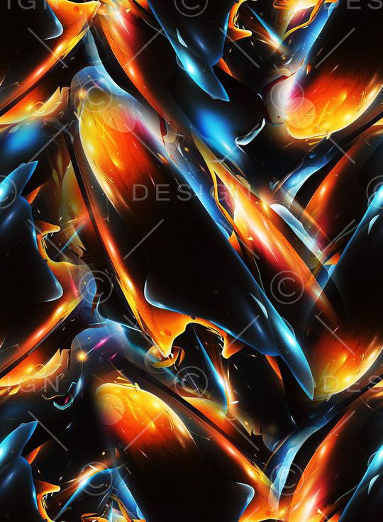 抽象印花华亿平台图片