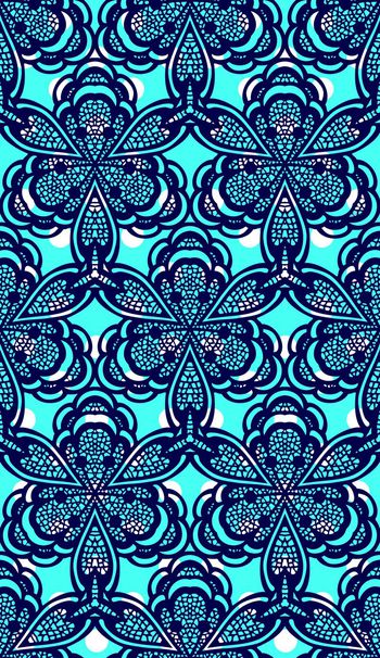 385804-几何圆点蕾丝花卉组合