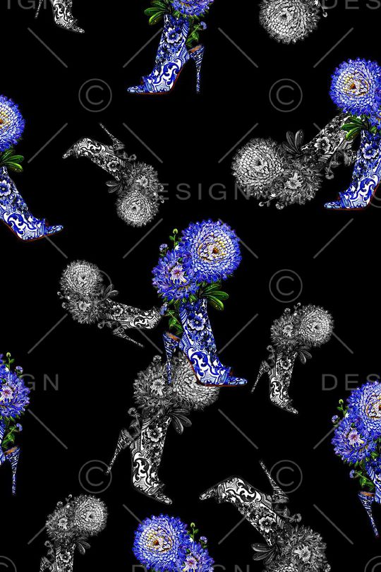 印花图案印花华亿平台图片