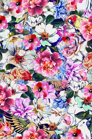 服装华亿平台印花华亿平台图片