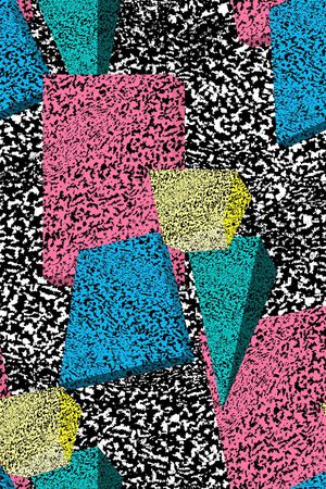 几何印花华亿平台图片