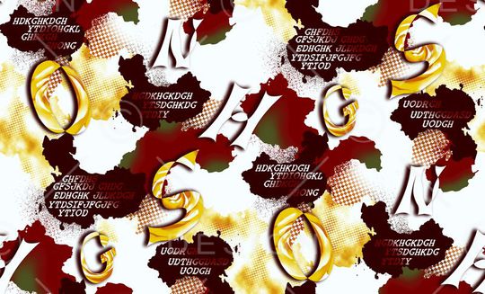 几何印花华亿平台图片