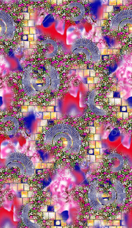 几何印花华亿平台图片