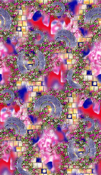 几何印花华亿平台图片