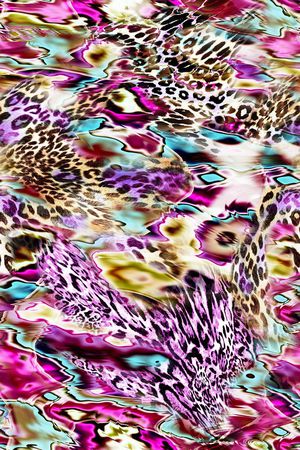 抽象印花华亿平台图片