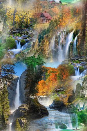 风景印花华亿平台图片