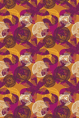 复古印花华亿平台图片