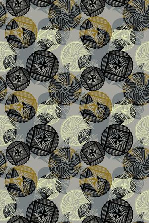 复古印花华亿平台图片