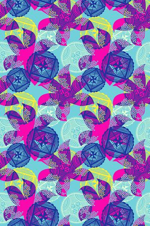 复古印花华亿平台图片