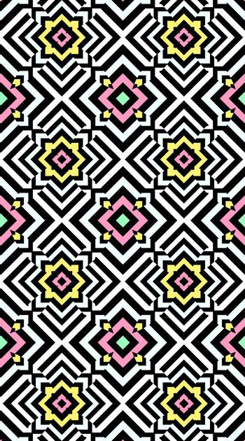 386372-几何条纹菱形格子衬衣原创传统华亿平台