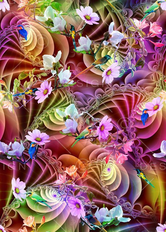 抽象印花华亿平台图片