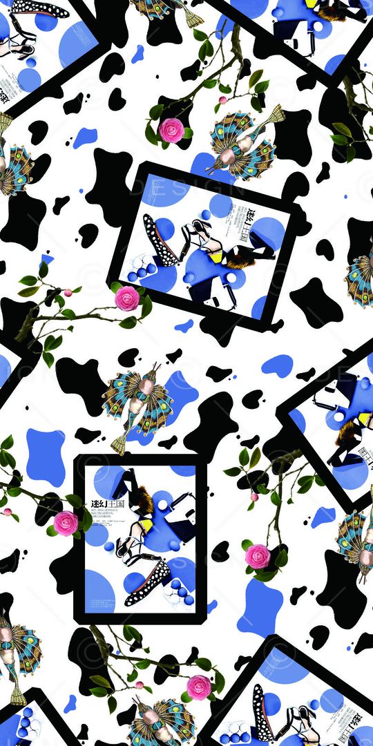 时尚印花华亿平台图片