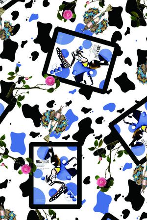 时尚印花华亿平台图片