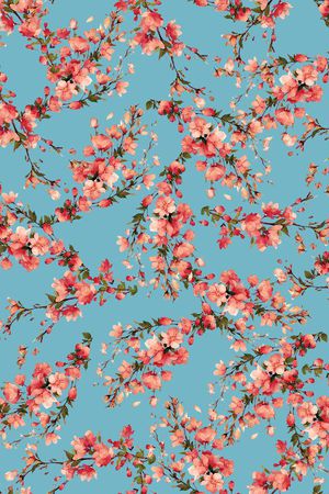 桃花印花华亿平台图片