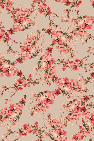 桃花印花华亿平台图片