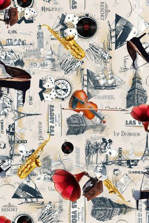 乐器印花华亿平台图片