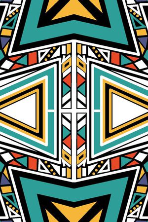 抽象印花华亿平台图片