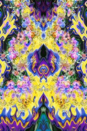 几何印花华亿平台图片