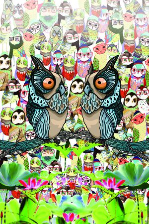 动物印花华亿平台图片