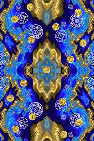 几何印花华亿平台图片