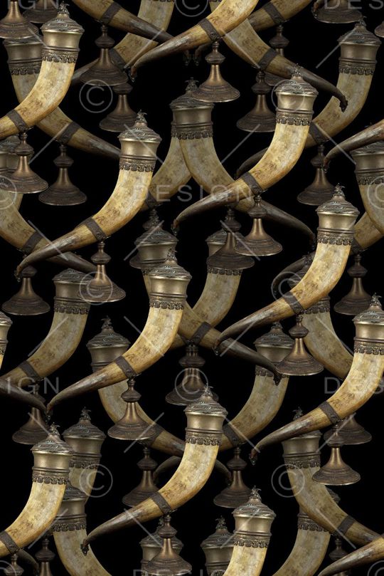 动物角印花华亿平台图片