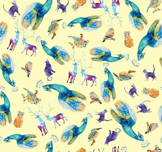 动物印花华亿平台图片