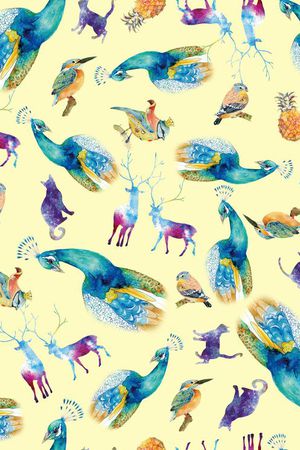 动物印花华亿平台图片