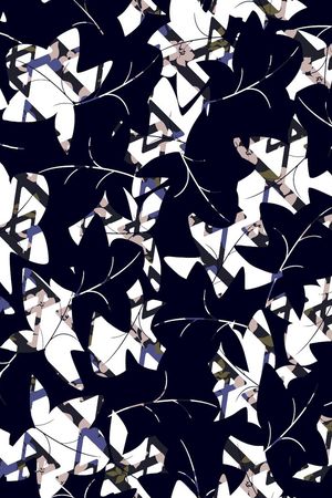 抽象印花华亿平台图片