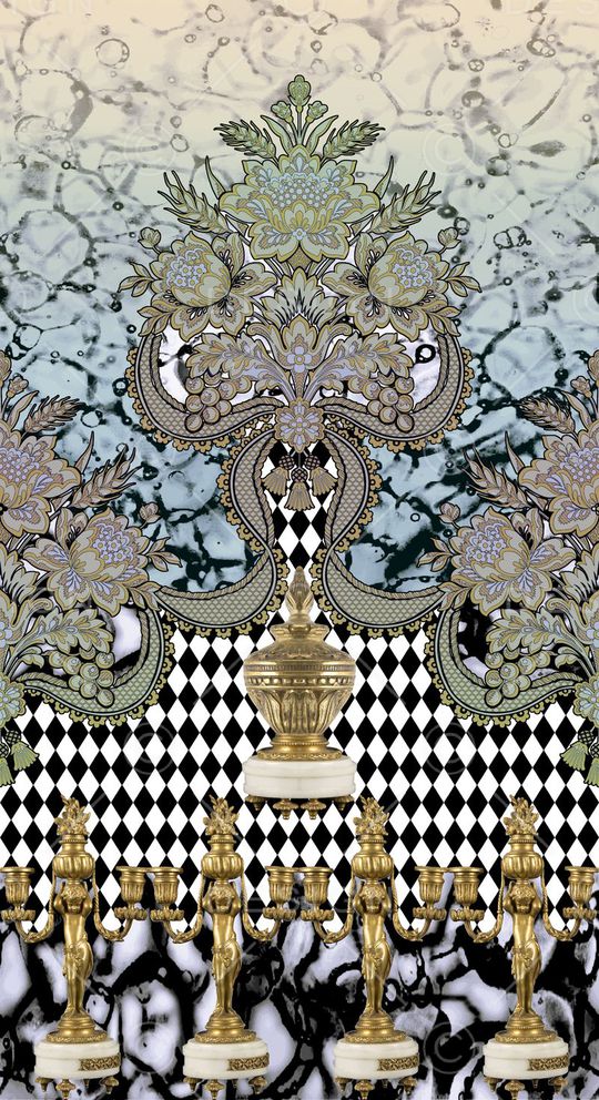 民族风印花华亿平台图片