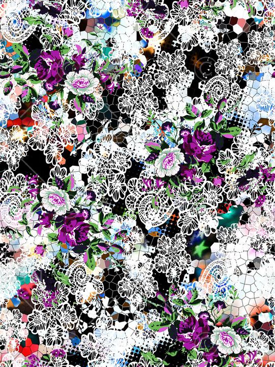 混搭印花华亿平台图片