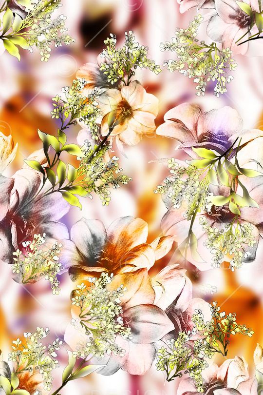 写意印花华亿平台图片