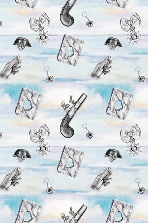 铅笔画印花华亿平台图片