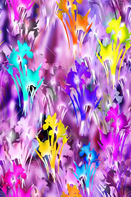 写意印花华亿平台图片