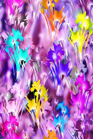 写意印花华亿平台图片