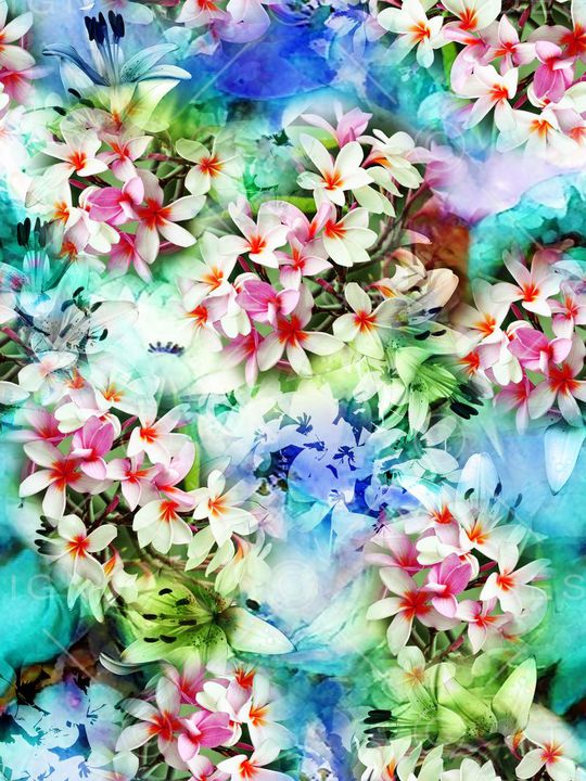 抽象印花华亿平台图片