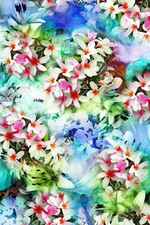 抽象印花华亿平台图片