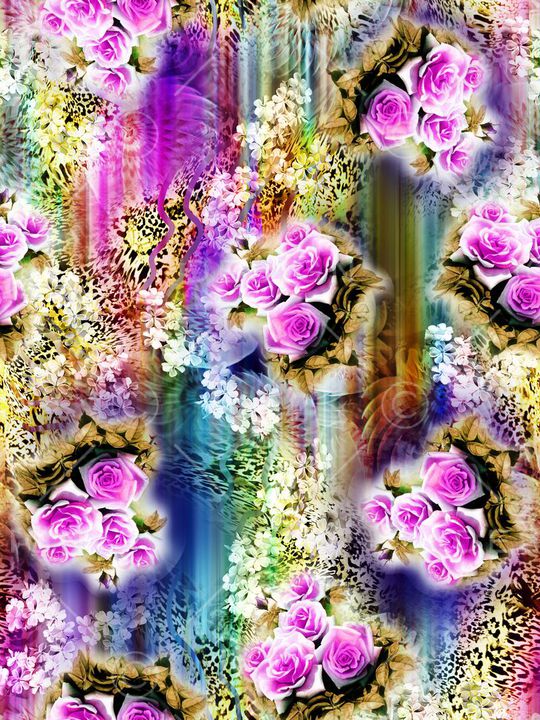 写意印花华亿平台图片