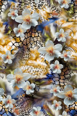 写意印花华亿平台图片