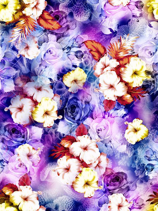 田园印花华亿平台图片