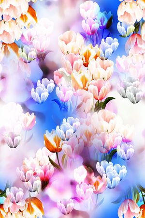 抽象印花华亿平台图片