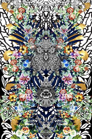 棕榈印花华亿平台图片