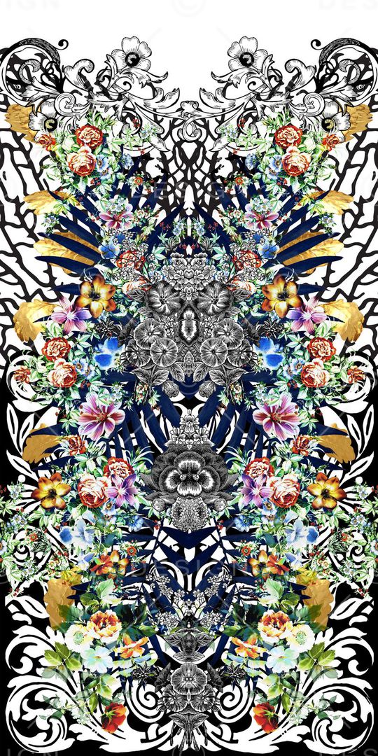 棕榈印花华亿平台图片