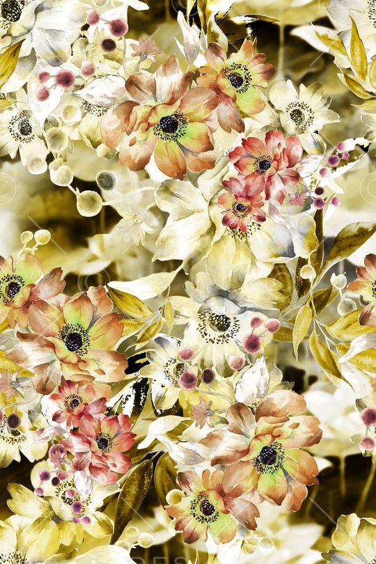 写意印花华亿平台图片