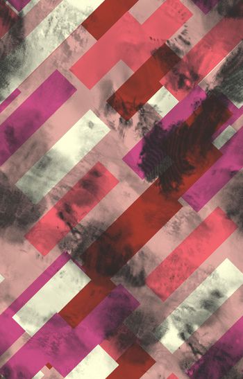 云纹方块印花华亿平台图片