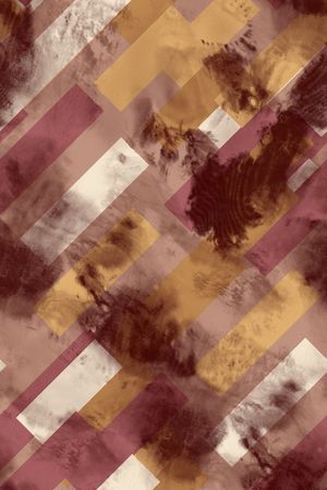 云纹方块印花华亿平台图片