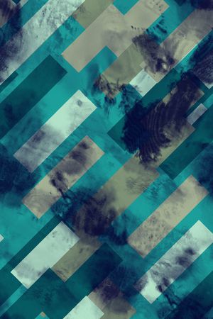 云纹方块印花华亿平台图片